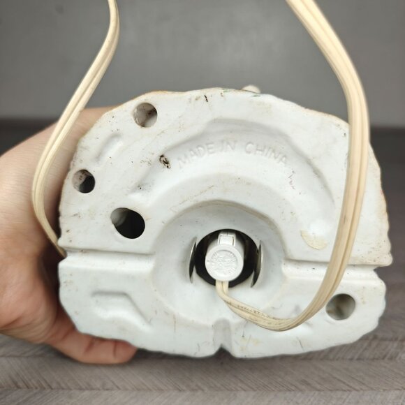 Vintage Haunted Cinema Halloween Spooky Ceramic Light Up House - Picture 7 of 8